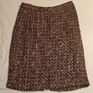 INC International Concepts Colorful Tweed Pencil Skirt